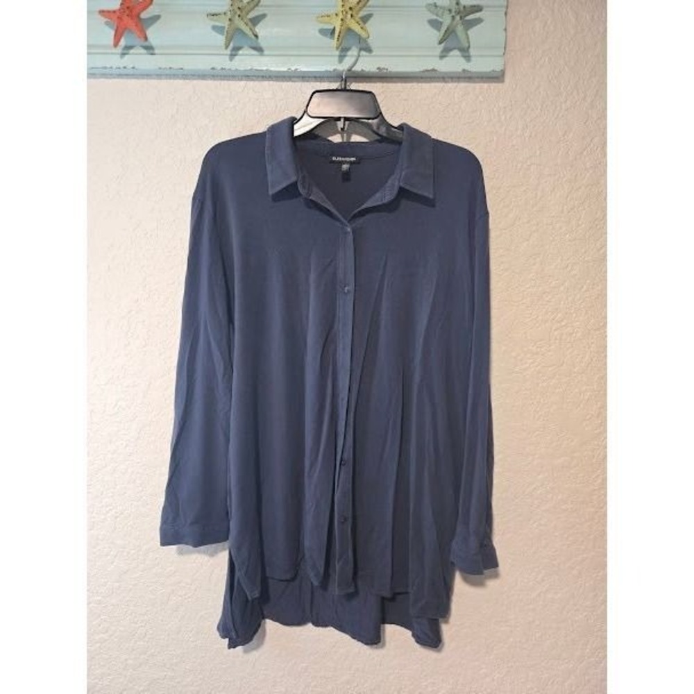 Eileen Fisher Navy Blue Tunic